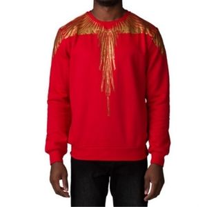 Hudson outerwear sweater M. Red gold foil sweatshirt